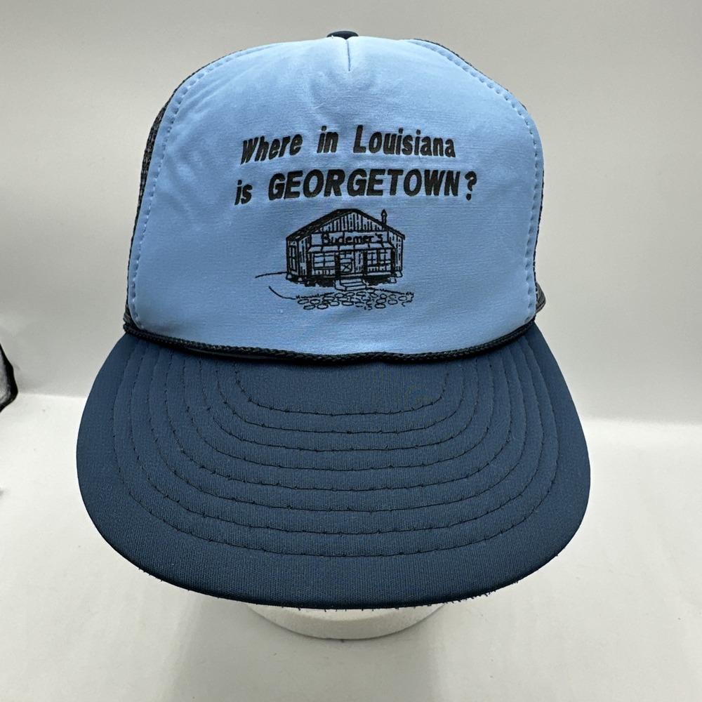 Where In Louisiana Is Georgetown Snap Back Nissin Hat Vintage